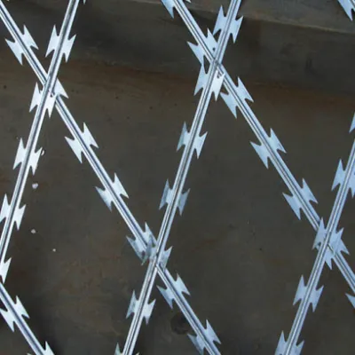 Chất Lượng Cao Hàn Dao Cạo Hàng Rào Lưỡi Dây Vuông Lưới Concertina Wire Nhiều Lớp Net