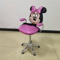 Siman Offre Spéciale Équipement de salon de coiffure Mobilier de coiffure Salon de luxe Beauté Haute qualité Chaise de barbier pour enfants Fer Contemporain