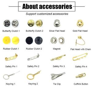 Moda Jersey fabricante personalizado Pin insignia Metal artesanía moneda broche logotipo personalizado esmalte Pin solapa suave esmalte duro pines personalizados - Product Image 5