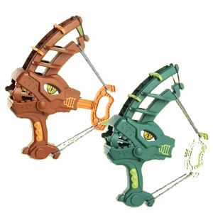 Gioco educativo all'aperto interattivo gioco di tiro pistola bersaglio balestra palla appiccicosa dinosauro lancio arco e freccia giocattoli per bambini - Product Image 1