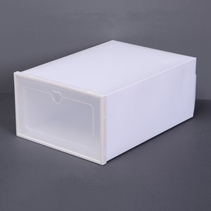 2025 New arrivals bụi-miễn phí Giày tổ chức Sneaker hộp trong suốt Stackable Sneaker hộp lưu trữ kích thước lớn Sneakers hộp - Product Image 5