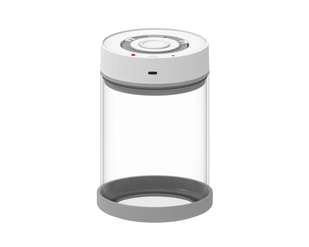 1.8L with Lids Electric Smart with CO2-Release Valve Glass Food Storage C electric vacuum suction cup