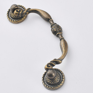 Manija de Armario Estilo Europeo en Bronce, 86mm de Distancia entre Agujeros, Aleación de Zinc, Manija de Barra Resistente - Product Image 2