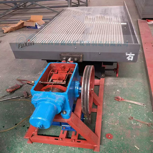 Mesa vibratoria de lavado de fibra de vidrio FuXin Gravity Separator 6S para la purificación de arena y oro en el procesamiento de minerales - Product Image 2