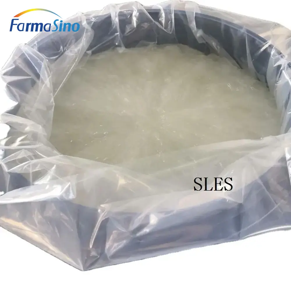 Растительный лауриловый эфир сульфат натрия SLES 70%, косметический класс высокого качества CAS 68585-34-2