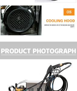 Autolavaggio macchina ad alta pressione 120 <span class=keywords><strong>bar</strong></span> 1850 psi all'ingrosso pesante motore di rame - Product Image 4