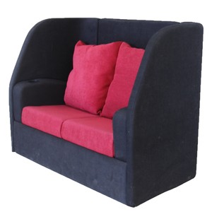 Sillón de Cine Suave y Cómodo, Rojo, Rectangular, para Espacios Comerciales Exteriores - Product Image 4