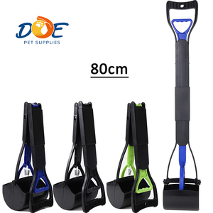 Ramasse-crottes pour animaux de compagnie Doe Pet avec manche long de 80 cm, nettoyage facile, ramasse-crottes pour chiens, accessoires pour animaux de compagnie - Product Image 1