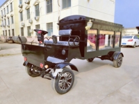 Carro Fúnebre de Lujo Personalizado por el Fabricante para Desfile Funerario, Furgoneta Mortuoria Negra para Atuendos Fúnebres en Venta
