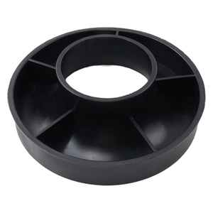 Anneau réducteur universel en caoutchouc 150 mm (6 po) pour filtre à air vers adaptateur d'admission 89 mm/76 mm, raccord de modification en caoutchouc de qualité supérieure AFC-002-BK - Product Image 1
