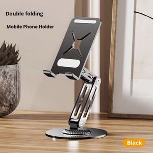 Adjustable Metal Desktop Phone Stand Stretchable Multifunctional <b>Tablet</b> <b>Holder</b> Rotating Foldable Design Dashboard - Product Image 4