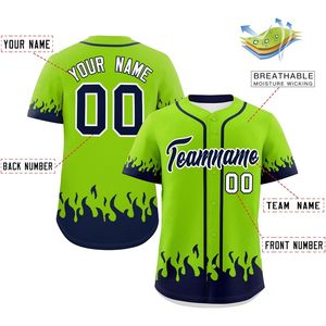 Camiseta de Béisbol Personalizada Unisex de Manga Corta con Estampado Sublimado Transpirable de Corte Regular con Nombre del Equipo, Número y Logotipo - Product Image 2