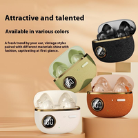 Écouteurs de sport sans fil J08E originaux IPX4 étanches écouteurs intra-auriculaires lampe de poche LED réduction du bruit affichage numérique jeux