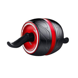 Equipo de fitness Logotipo personalizado Rebote automático Antideslizante ABS Rueda Abominal AB Roller Set - Product Image 1