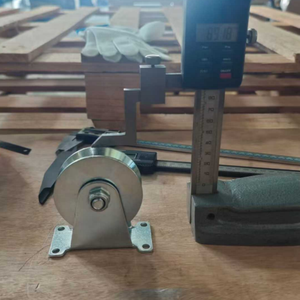 Roulettes de <span class=keywords><strong>porte</strong></span> coulissante de type V de 90 mm en gros, rail de guidage de <span class=keywords><strong>porte</strong></span> coulissante, roue de rail, roue de roulement robuste - Product Image 3