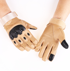 DFTG207 Winter Tactical <b>Gloves</b> Full Finger Touch Screen Made by Leather Polyester Hard <b>Knuckle</b> Riding Hunting Cosplay Df Stock - Product Image 6
