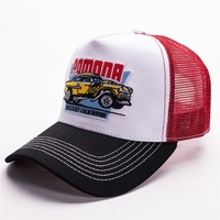 Casquette de baseball personnalisée en gros avec lettres brodées en 3D, dos en maille, blocs de couleur, 5 panneaux, snapback unisexe pour hommes et femmes, Gorra De Beisbol OEM