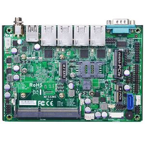 لوحة أم Jetway JNF533MS-1900 3.5 بوصة Intel Bay Trail-<span class=keywords><strong>D</strong></span> J1900 SoC,DDR3L,4*LAN,<span class=keywords><strong>2</strong></span>*COM,SATA2,mPCIe,<span class=keywords><strong>2</strong></span>*M.<span class=keywords><strong>2</strong></span>,VGA,PS2,1*RS232,1*GPIO, SIM - Product Image 3