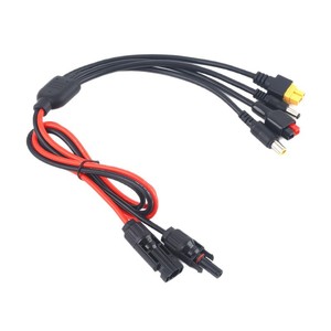 Câble d'extension de charge MC4 vers DC5521 7909 XT60 Femelle 30A, Câble de connexion solaire photovoltaïque - Product Image 5