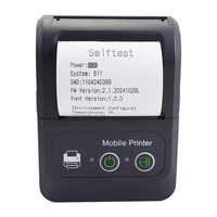 Printer Thermal Nirkabel Genggam WOSO 58mm dengan untuk & Type-C 203dpi Garansi 1 Tahun Tersedia di Stok