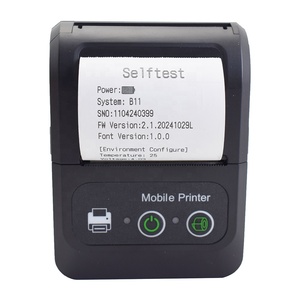 58 Mét cầm tay nhỏ thanh toán máy in không dây Bluetooth Máy in hóa đơn nhiệt cho siêu thị - Product Image 4