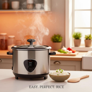 Olla Arrocera Eléctrica en Oferta <span class=keywords><strong>de</strong></span> Fábrica, Varios Tamaños, <span class=keywords><strong>Precio</strong></span> al por Mayor con Descuento, Cuerpo <span class=keywords><strong>de</strong></span> Acero Inoxidable para Pequeños Electrodomésticos <span class=keywords><strong>de</strong></span> Cocina - Product Image 5