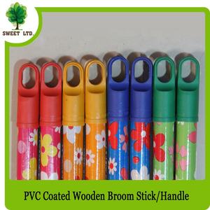 <span class=keywords><strong>Manche</strong></span> de <span class=keywords><strong>balai</strong></span> en bois <span class=keywords><strong>avec</strong></span> fil italien, couverture en PVC à fleurs colorées de haute qualité - Product Image 5