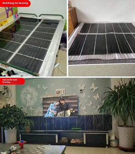 แผ่นทำความร้อน110V 220V แผ่นฟิล์มวัตต์/เมตร220สำหรับพื้นกระเบื้องแบบทันสมัยแผ่นบรรเทาข้ออักเสบสำหรับพื้นเย็น - Product Image 4