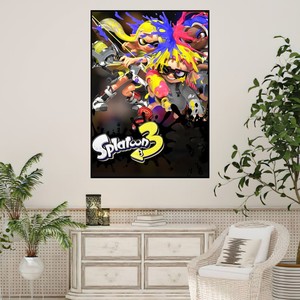 Póster de anime del juego <span class=keywords><strong>Splatoon</strong></span> 3, pegatina de pared, pintura, decoración para dormitorio, sala de estar, oficina, hogar, autoadhesivo - Product Image 5
