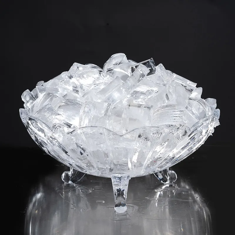 400Kg Big Clear Crystal Water Cooling Split Type Commercial Crescent Ice Machine Ice
