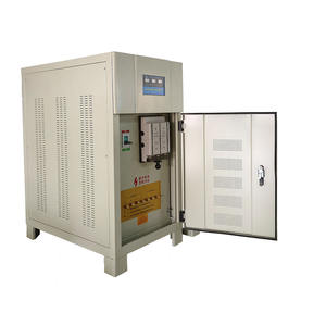 Высокомощный лазерный станок, трехфазный полностью автоматический стабилизатор напряжения, SBW-200KVA со светодиодным дисплеем, тип продукта, стабилизаторы - Product Image 1