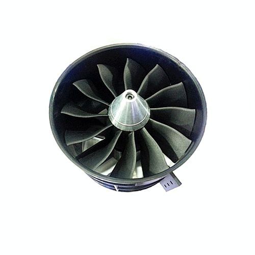 120mm 12-blade EDF Ducted Fan 5075-650KV Brushless Motor for Rc Jet Airplane EDF Plane