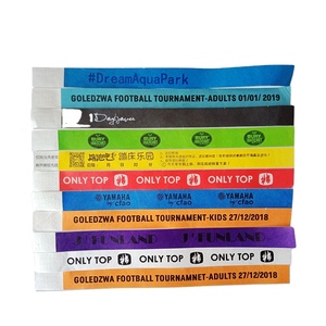 สายรัดข้อมือแบบกำหนดเอง ทำจากกระดาษ Tyvek ของ Dupont ขายส่งราคาถูก สำหรับงานเทศกาล ปาร์ตี้ หรืองานอีเว้นท์ต่างๆ  สายรัดข้อมือ Tyvek สำหรับบาร์ - Product Image 3
