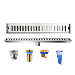 Accessori per bagno doccia scarico pavimento in acciaio inox 304 bagno scarichi - Product Image 1