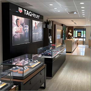 Les vitrines pour chaussures et montres sont utilisées pour l'exposition de produits de luxe dans les salles d'exposition et les centres commerciaux. - Product Image 3