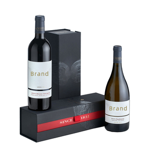 Tùy Chỉnh Cứng Nhắc Tông Giấy Champagne Đóng Hộp Hộp Rượu Vang Bao Bì Cho Rượu Whisky - Product Image 4