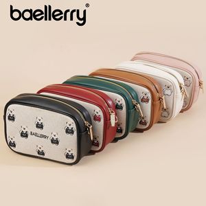 BaeLerry Women's Crossbody Bag Small Bear Embroidery Horizontal <b>Square</b> Shoulder Bag With Zipper Large Capacity Summer 2025 - Product Image 4