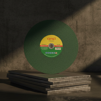 Disque de coupe métal WGW 14 pouces 355x2.5x25.4mm, 80m/s, pour meuleuse d'angle portable, certifié MPA ISO9001