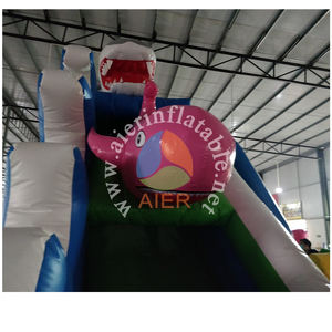 Commercial Inflatable Ocean Park Water Slide Shark <strong>Whal</strong> Cartoon Kids Outdoor Amusement Park Bounce Slide for Party Event Rentals - Product Image 6