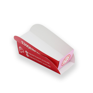 Wholesale Biodegradable Food Grade Paper <strong>Cardboard</strong> Hot Dog Corn Dog Snack Box Korean Corndog Paper <strong>Tray</strong> - Product Image 5