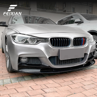 Para BMW 3 Series F30 F31 M-Tech 2013-2019 Front Splitter Lip Difusor Aero Kit