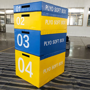 4-in-אחד קפיצה תיבת pvc רך שלב אימון ציוד כושר לילדים תיבות plyo עבור אימון כושר גופני - Product Image 4