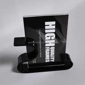 Supporto per Menu in acrilico 4x6 5x7 supporto per insegne in acrilico a doppia faccia - Product Image 4