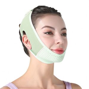 Bandeau liftant pour le visage pour femme, bande de lifting V-Line pour joues et menton, masque amincissant anti-rides portable pour soins à domicile - Product Image 1