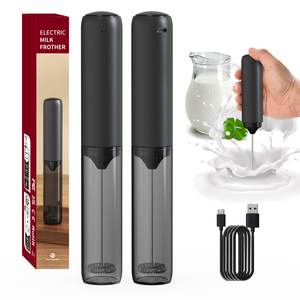 Mousseur <span class=keywords><strong>à</strong></span> <span class=keywords><strong>lait</strong></span> <span class=keywords><strong>électrique</strong></span> portatif rechargeable USB-C, batteur <span class=keywords><strong>à</strong></span> café pour lattes - Product Image 1