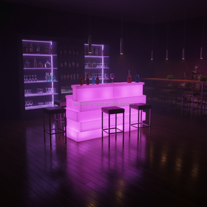 <span class=keywords><strong>Bar</strong></span> de discothèque / <span class=keywords><strong>Bar</strong></span> Tetris droit éclairé par LED pour mobilier de boîte de nuit (Bc190) - Product Image 2