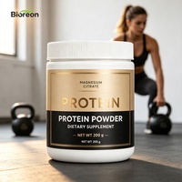 Poudre Protéinée Saveur Fraise, Formulations Nutritives Infusées, Complément Alimentaire Quotidien Oral pour Adultes, Orienté Doublement vers la Peau et la Condition Physique