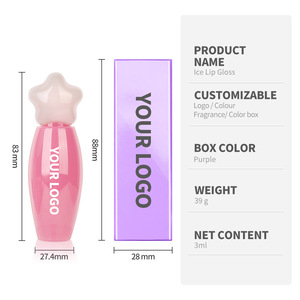 MLM OEM ODM Refreshing Mint <b>Lip</b> Oil Cooling Hydrating Shiny Plump Natural Stereo <b>Lip</b> Gloss Custom Logo natural stereo <b>Lip</b> Gloss - Product Image 6