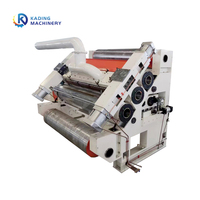 Carton ondulé simple automatique faisant la ligne de machine avec le panneau de commande de PLC