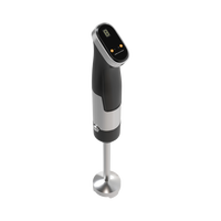 Mixeur Plongeant Électrique Portable Puissant pour la Maison, Lames en Acier Inoxydable, 400W, Vitesse Variable, Mixeur à Main
